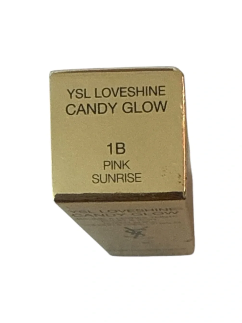 Yves Saint Laurent Loveshine Candy Glow Lip Balm in shade 1B Pink Sunrise NIB